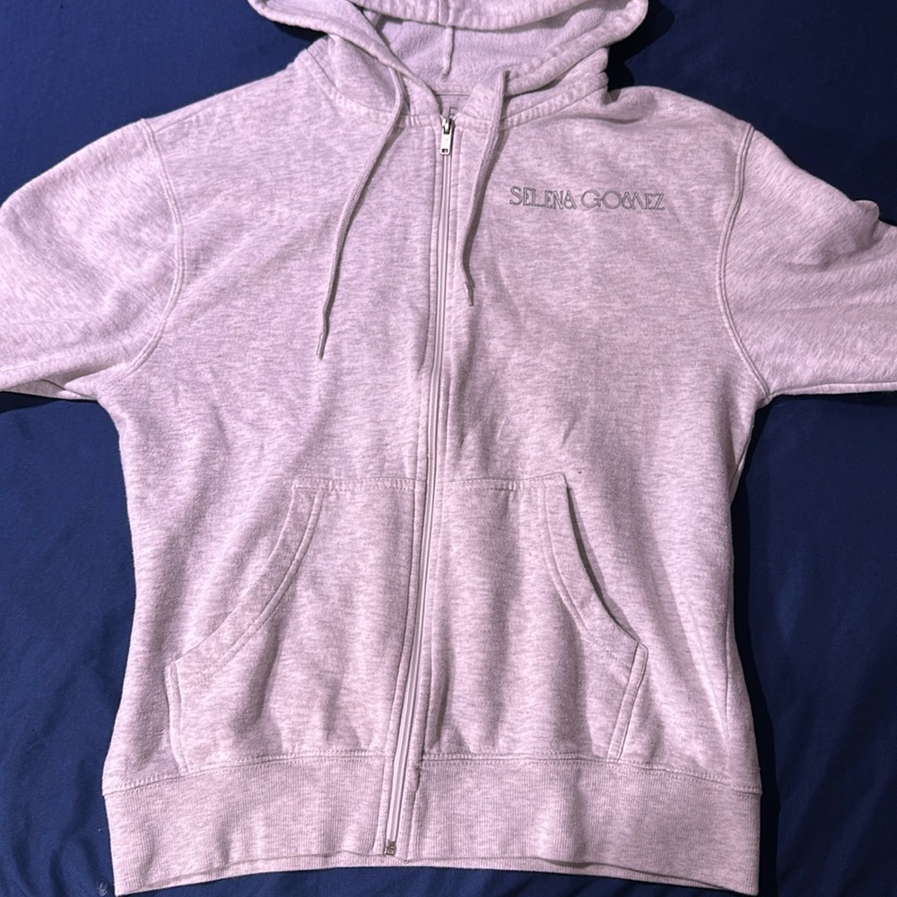 Selena Gomez Zip Up Hoodie